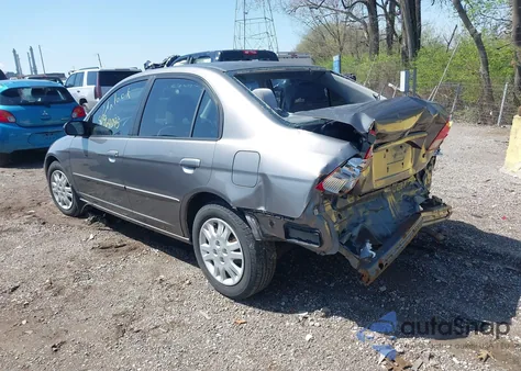2005 Honda Civic Lx from USA, damaged, VIN 1HGES16535L019593